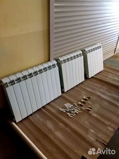 Алюминиевые радиаторы отопления бу