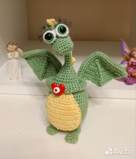 Вязаные игрушки - дракон