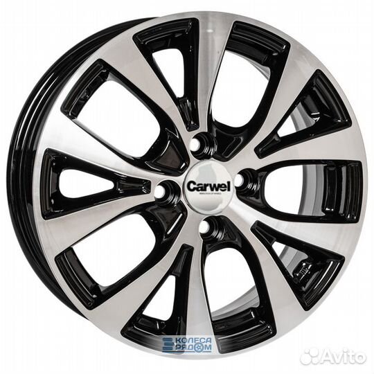 Carwel Талто 6x15 4*100 ET46 DIA54.1 AB Литой