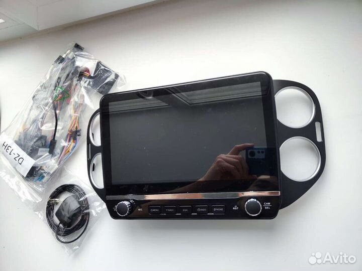 Магнитола volkswagen tiguan android + физ кнопки