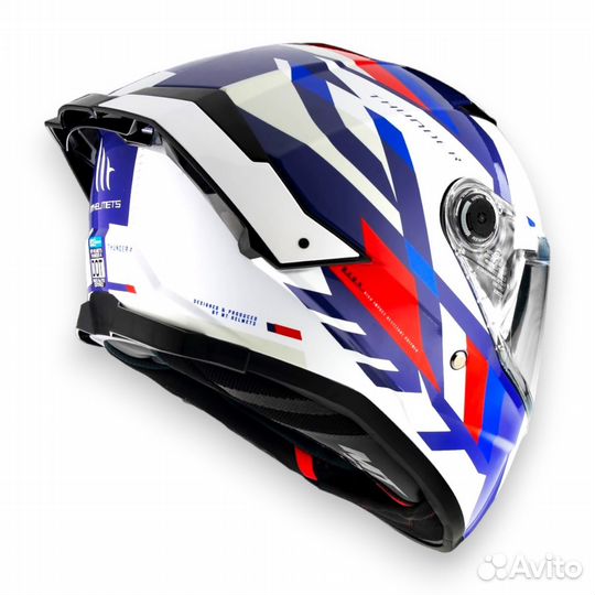 Мотошлем интеграл MT FF118SV thunder 4 SV ergo же