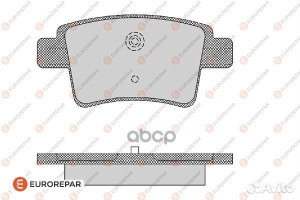 Колодки тормозные citroen C4 picasso/grand pica