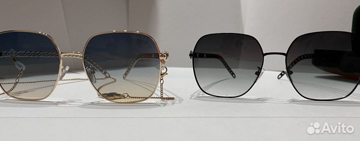 Модные солнцезащитные очки Gucci