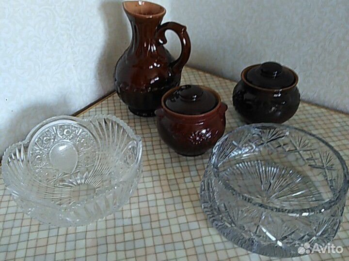 Вазы, горшочки, кувшин