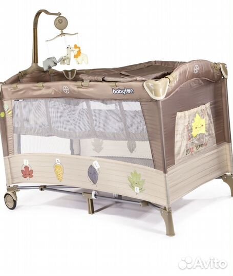 Детская кроватка манеж складная