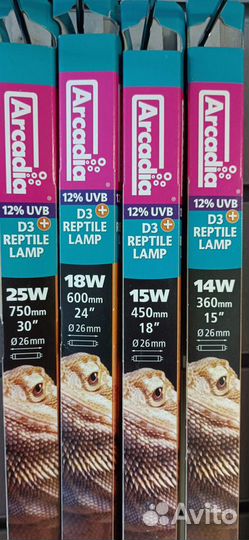 Уф лампы для рептилий Аркадия, Simple Zoo Т5 и Т8