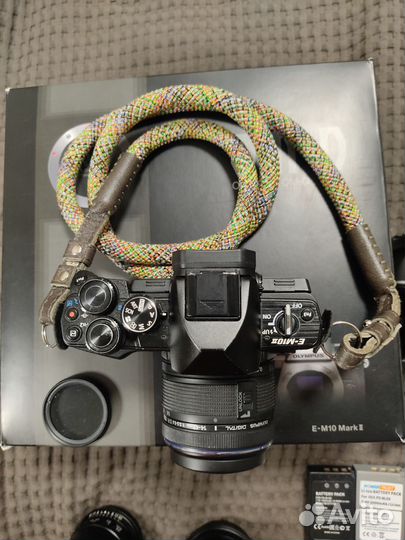 Фотоаппарат Olympus om-d e-m10 mark ii + допы