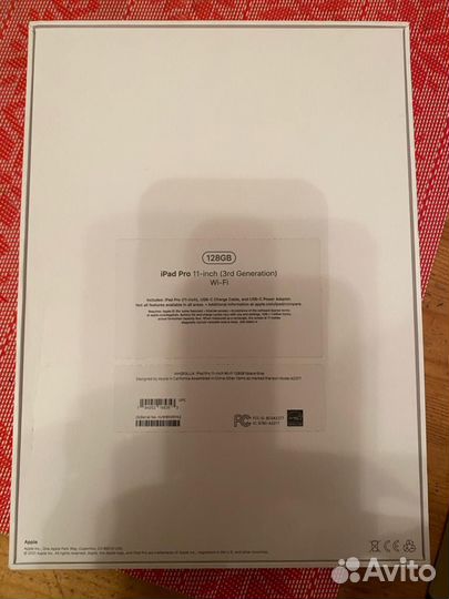 iPad pro 11 2021 m1 128gb