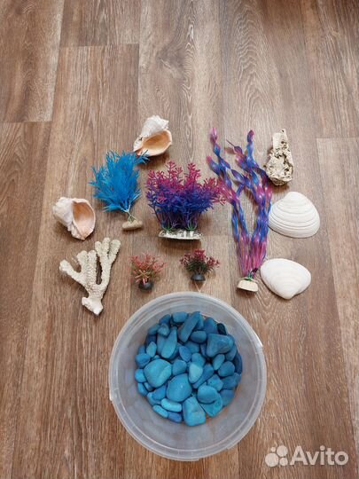 Декор растения грунт для аквариума