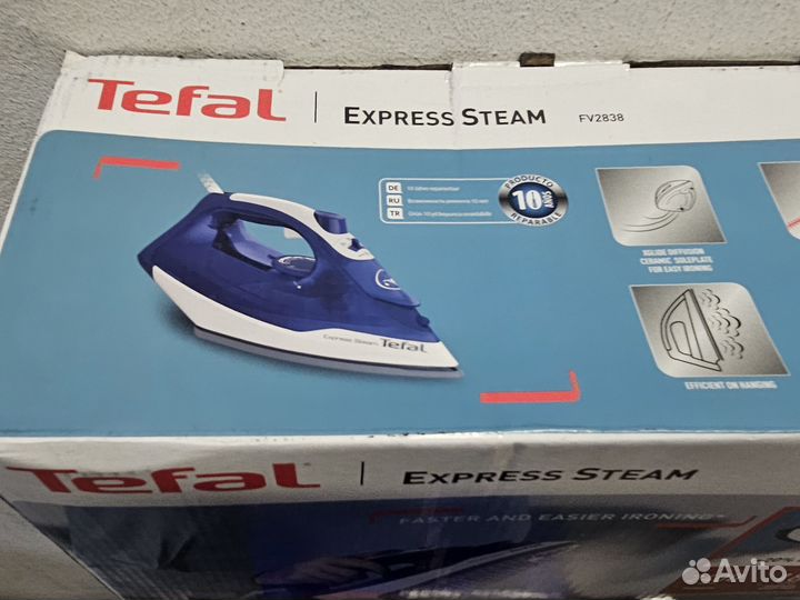 Новый Утюг Tefal express steam FV2838