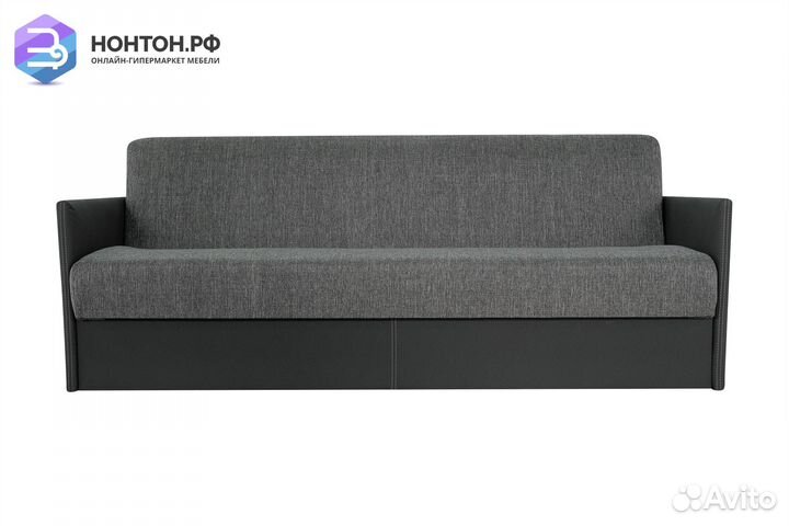 Диван книжка Ручеек-Ламино Софт серый