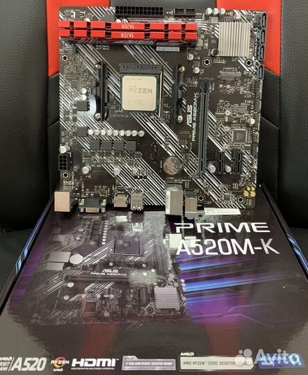 Ryzen 5 2600 комплект