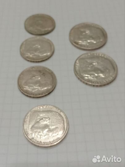 Серебро немецкие 2 и 5 марок 1937, 1938 года