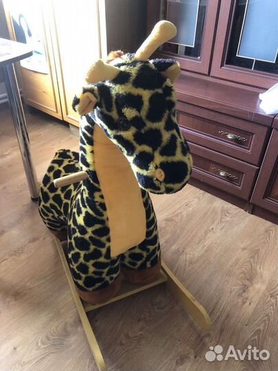 Детская качалка жираф