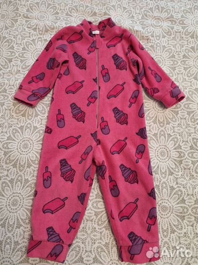 Флисовый комбинезон 92-98