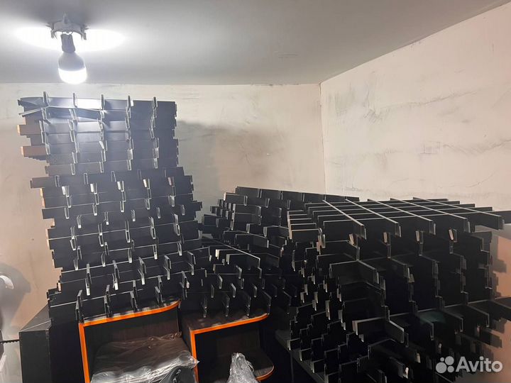 Подвесной потолок грильято б/у