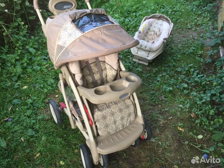 Graco Супер легкая Коляска автокресло переноска gr