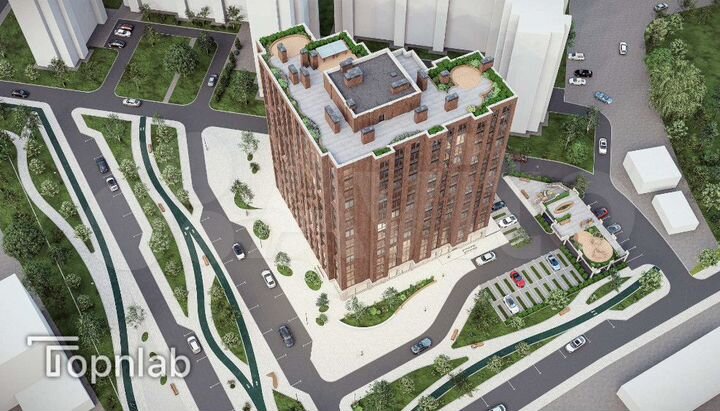 2-к. квартира, 64,9 м², 8/14 эт.