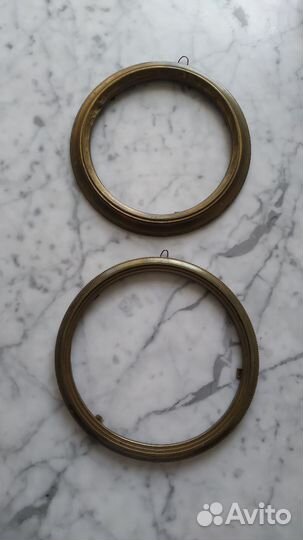 Рамки для фотографий латунь