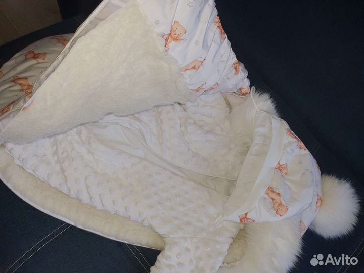 Конверт на выписку зимний