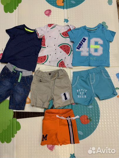 Летние вещи пакетом на мальчика