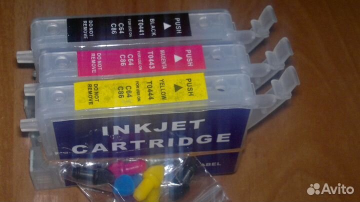 Для струйных принтеров - epson пзк (без чернил)