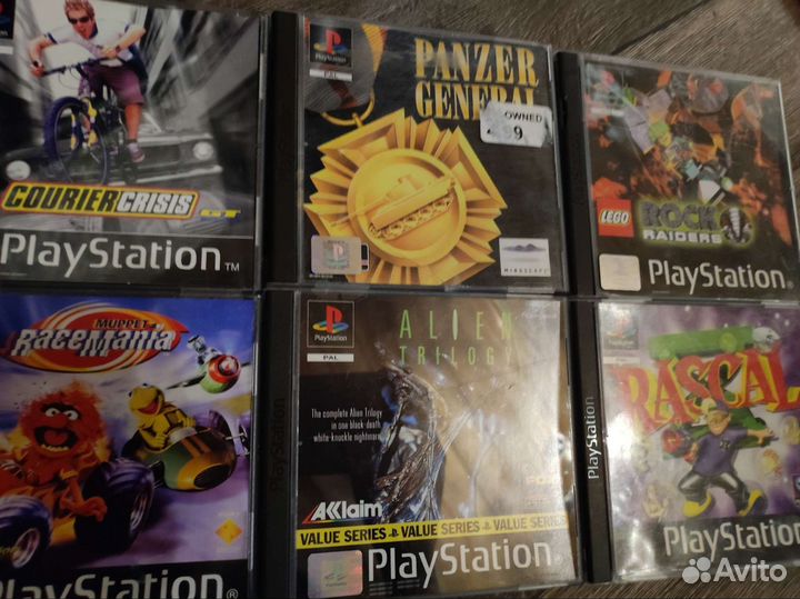 Ps1 игры PAL лицензия