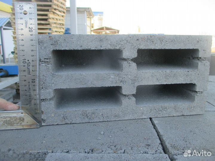 Керамзитобетонные блоки пустотелые для фундамента