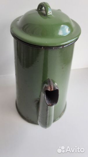 Чайник кофейник эмалированный СССР