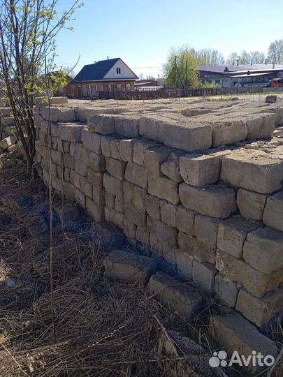 Продам гипсоблоки б/у