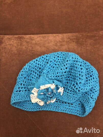 Берет женский вязаный