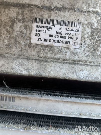 Мерседес Интеркуллер w204 GLK w212 w207