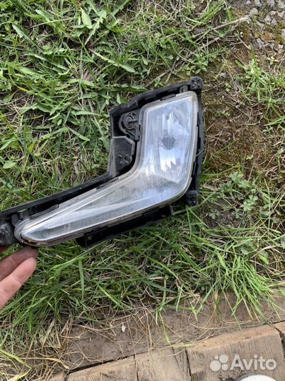 Противотуманка на kia rio 3