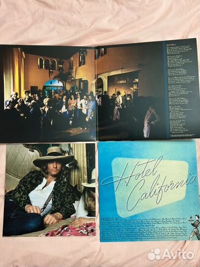 Eagles- Hotel California. Виниловая пластинка