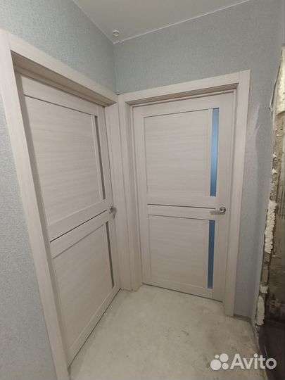 Двери межкомнатные с коробкой от застройщика