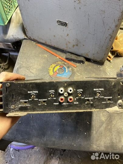 Сабвуфер и усилитель