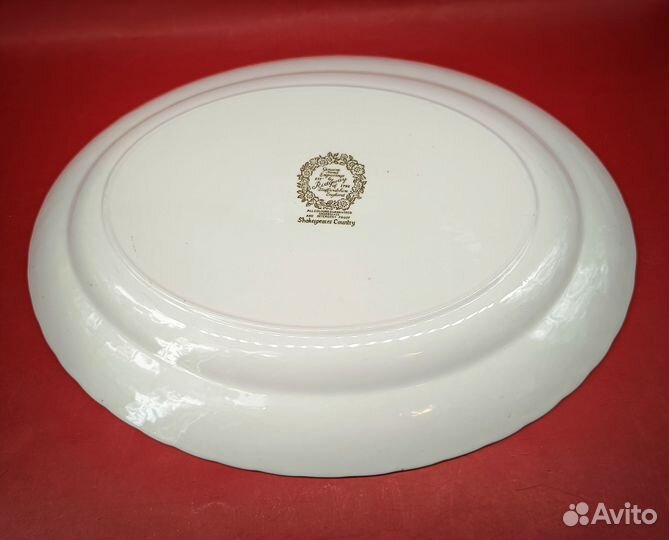 Блюдо овальное винтаж. Германия. Англия