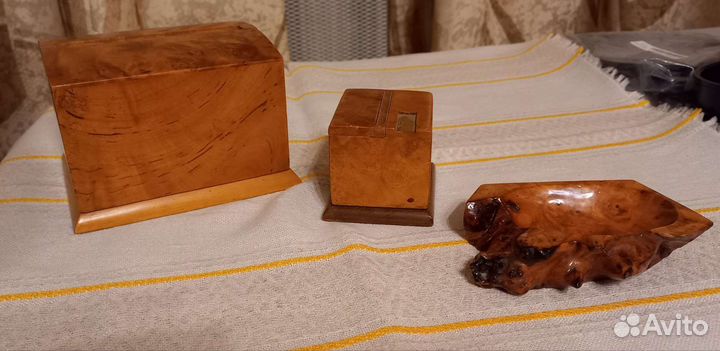 Сигаретница, пепельница и спичечница СССР