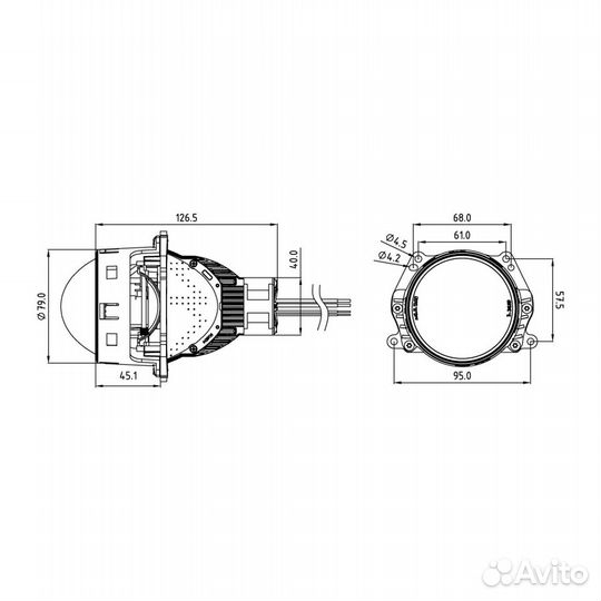 Светодиодные модули WideBeam 3