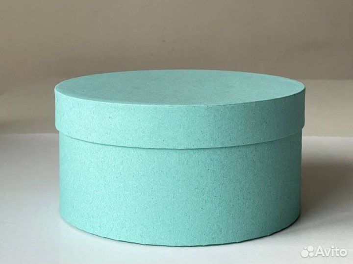 Шляпная коробка круглая для подарков и цветов