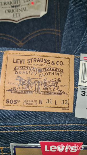 Джинсы Levis 505 оригинал USA 1997г