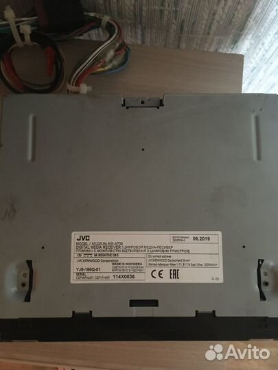 Магнитола jvc kw-x730