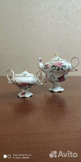 Чайный фарфоровый набор, новый