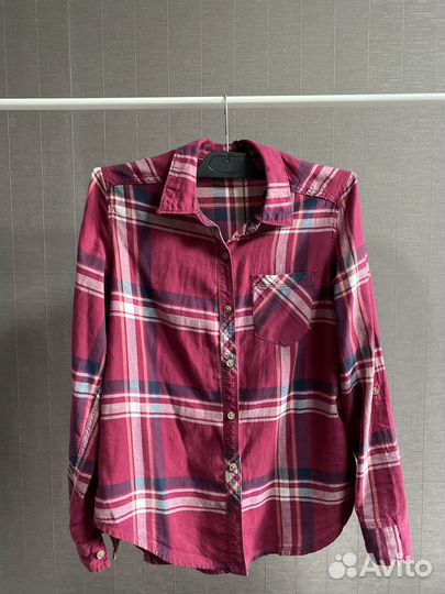 Рубашка в клетку женская
