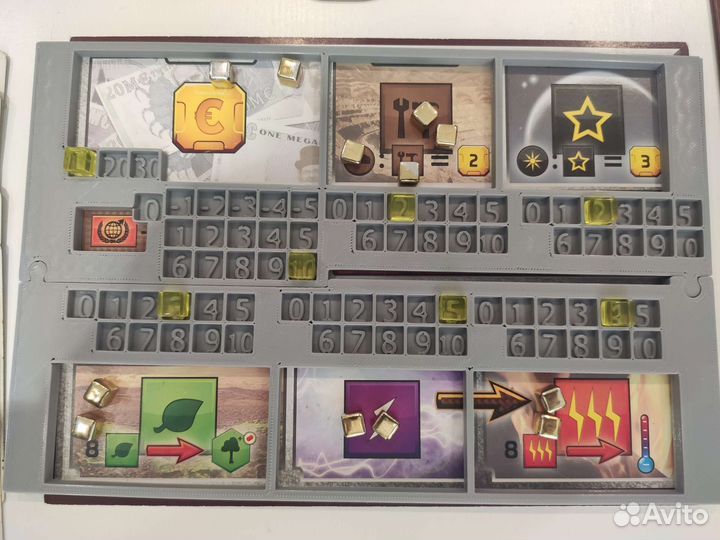 Планшет для настольной игры Покорение Марса