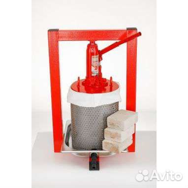 Пресс-соковыжималка гидравлический с домкратом 8л