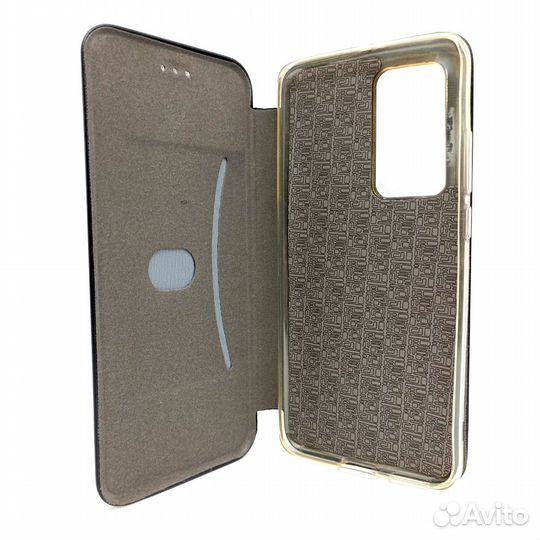 Чехол Huawei P40 Pro книжка - визитница (черный)