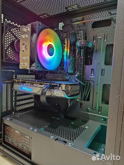 Игровой компьютер rtx 4070 / ryzen 7500f / b650