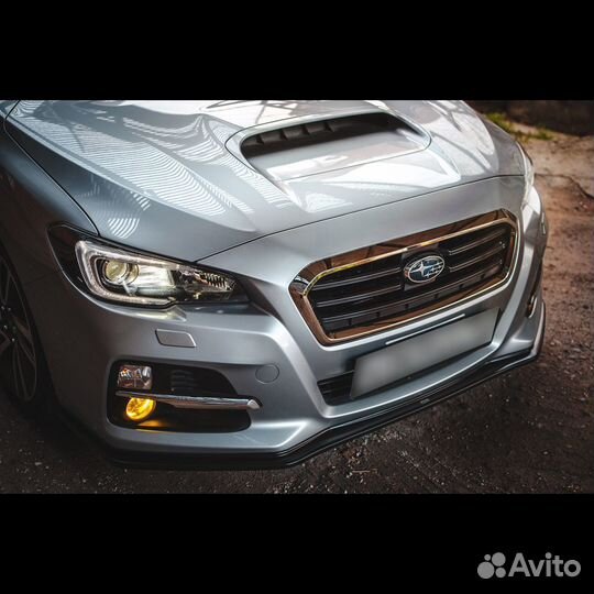 Передний сплиттер, губа для Subaru Levorg VM 14-17