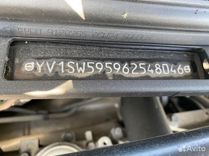 Козырек Volvo V70